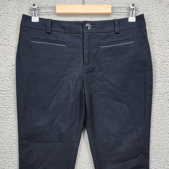 ALTUZARRA Black Flat Front Slim Fit Tailored Trousers Pants Italy Size 36‎ US 4 - Picture 8 of 12